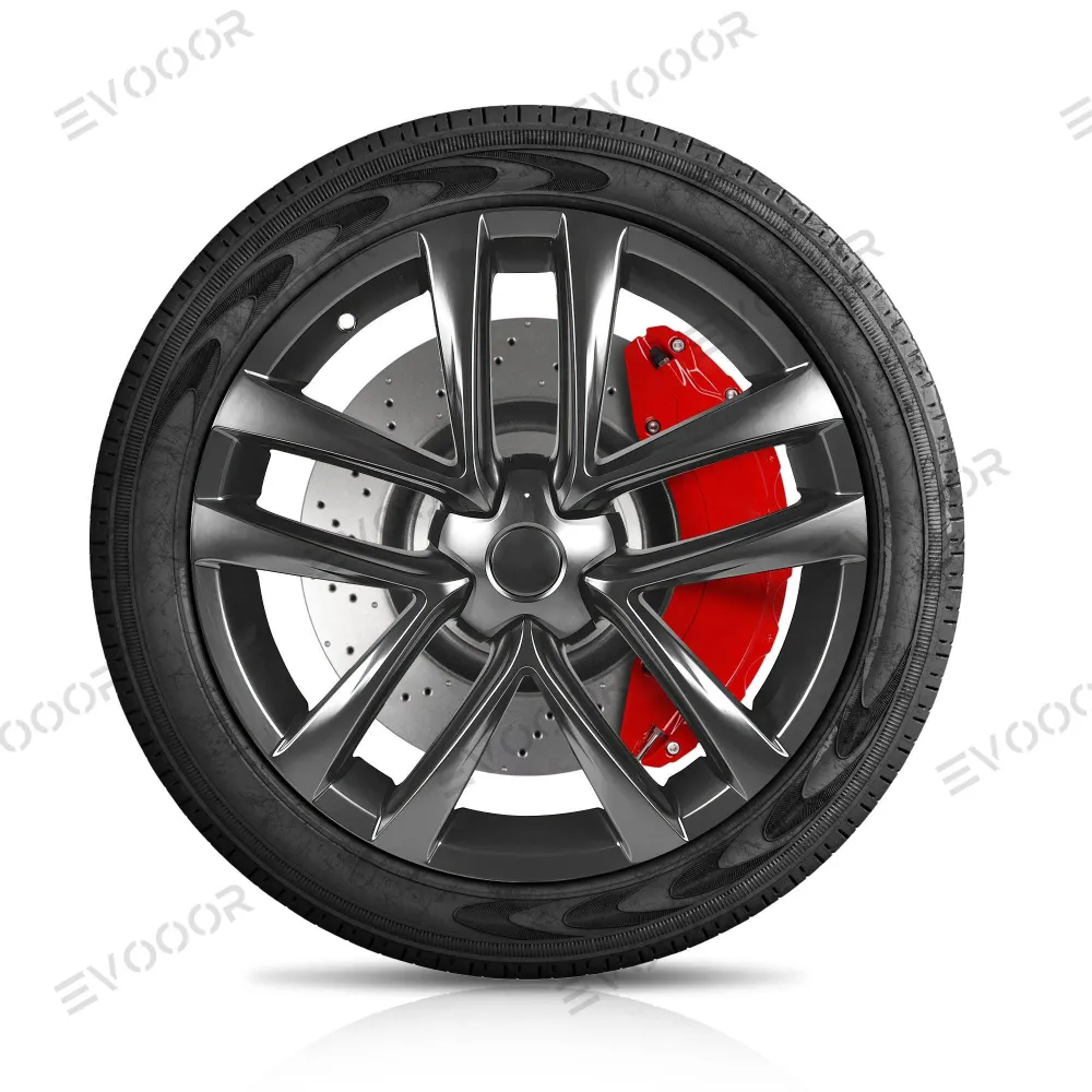 Tesla 2021-2023 Model S/X féknyereg burkolatok (4 db)