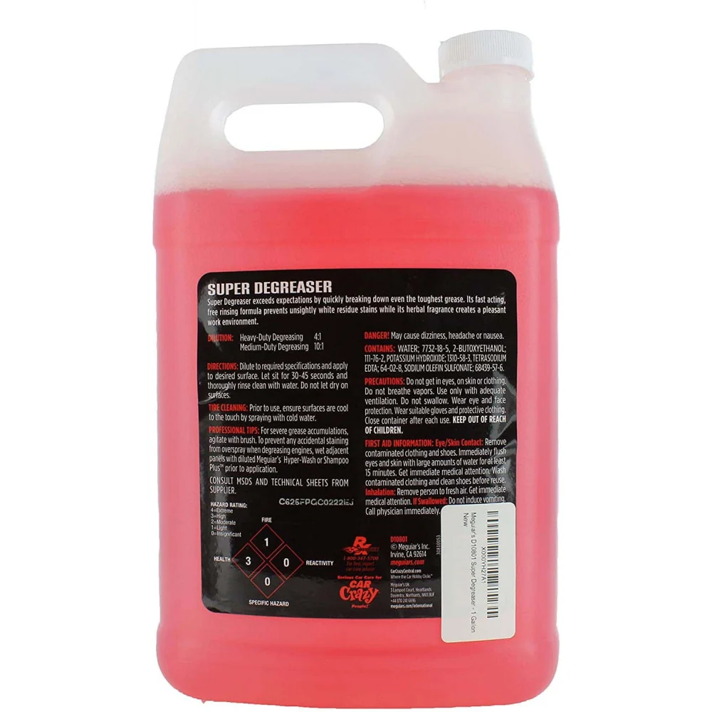 Felületi zsírtalanító Meguiar Super Degreaser D108, 3,79L