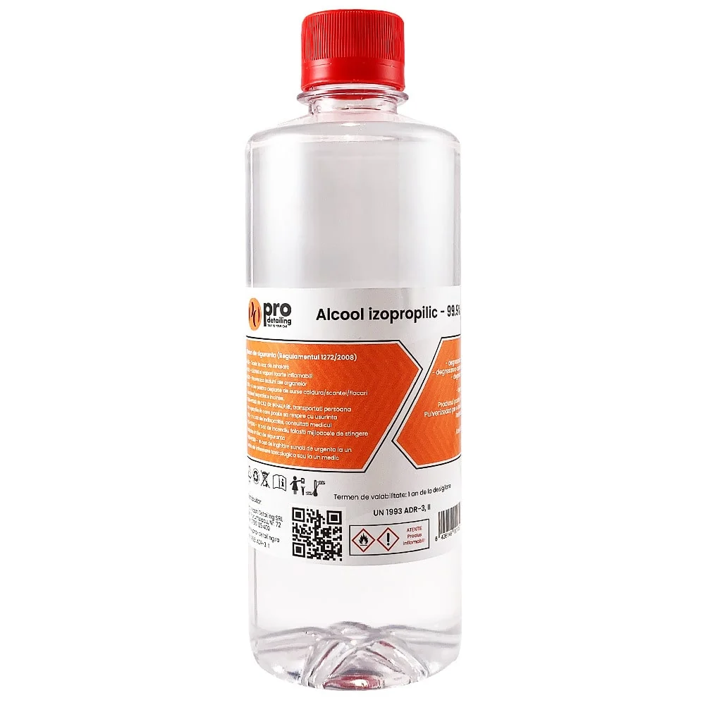 Isopropyl Alcohol 99,9% Pro Detailing, 500ml