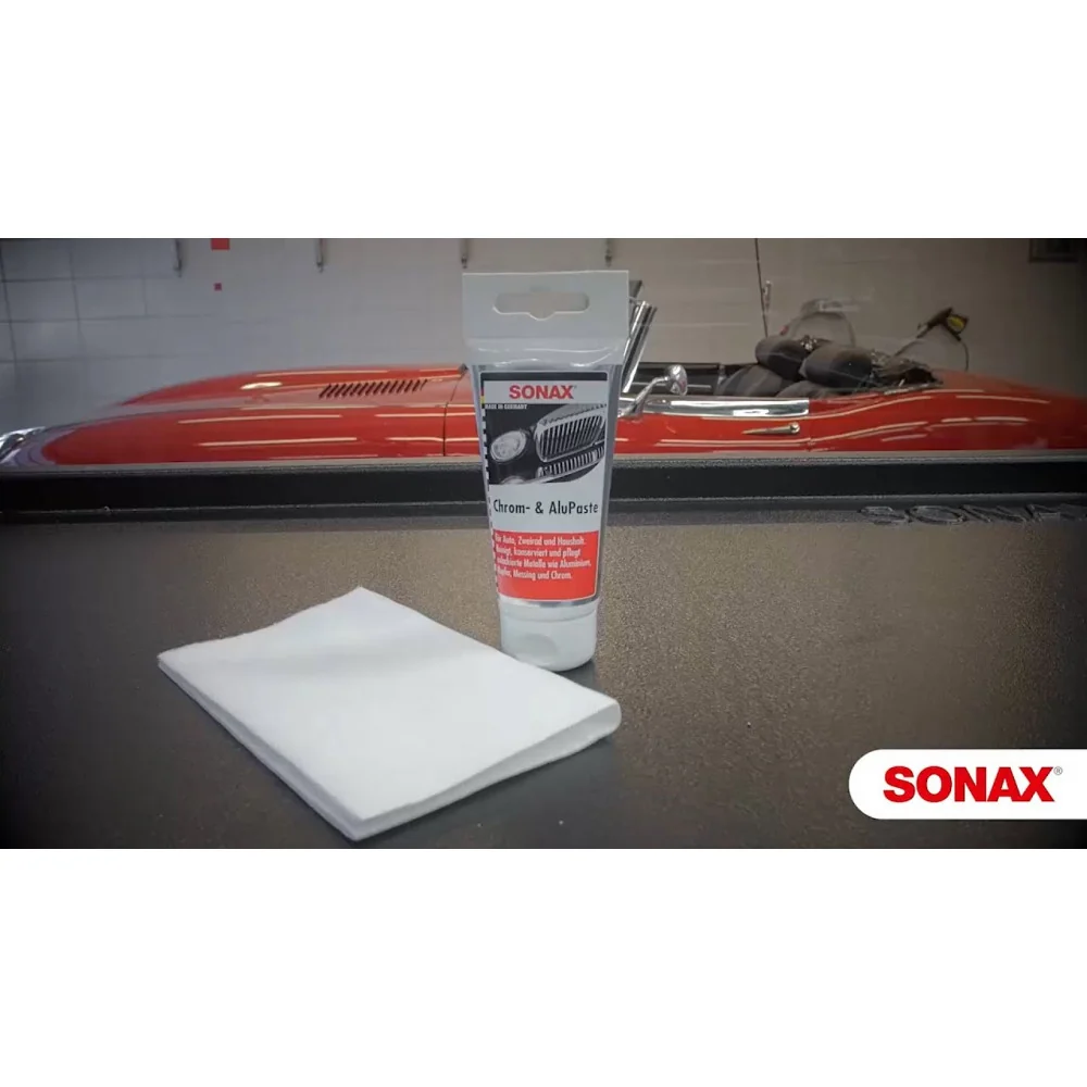 Króm és alumínium Sonax, 75 ml