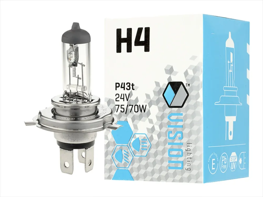 Izzó VISION H4 24V 75 / 70W P43t U E4