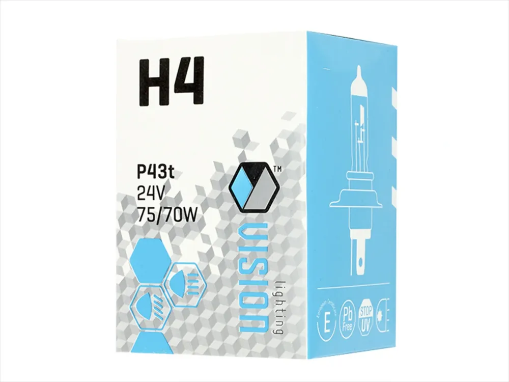 Izzó VISION H4 24V 75 / 70W P43t U E4