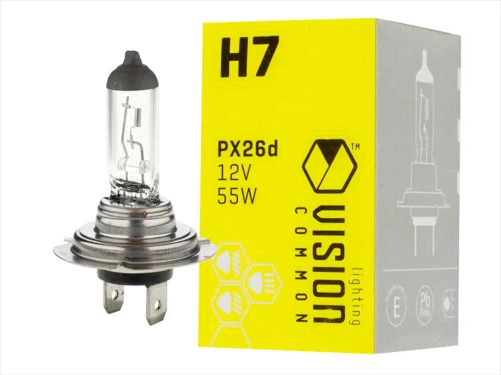 Izzó VISION közös H7 12V 55W PX26d, E4