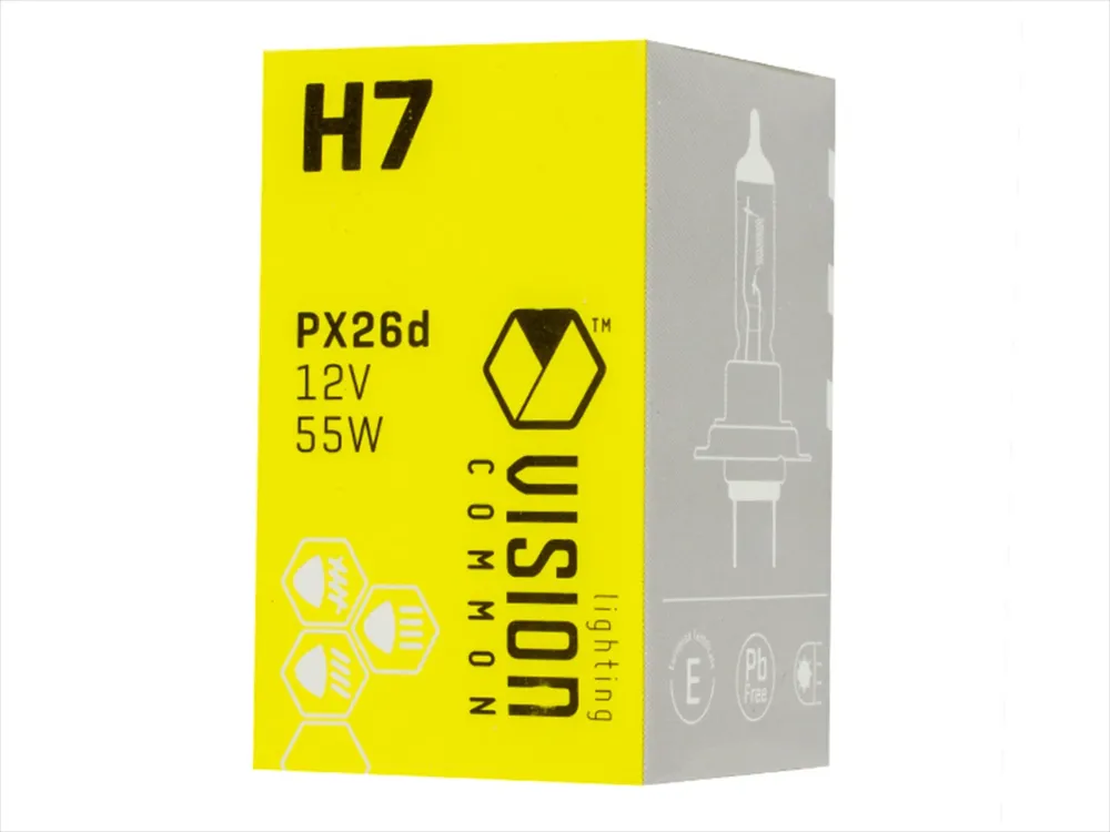 Izzó VISION közös H7 12V 55W PX26d, E4