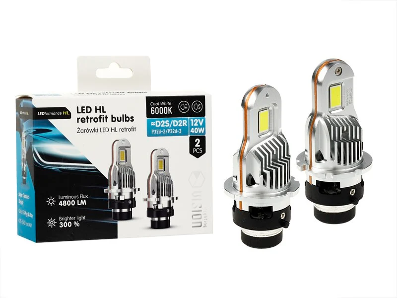 Izzók VISION LED retrofit D2S/D2R HL 40W 4200 lm 6000K, 2 db.