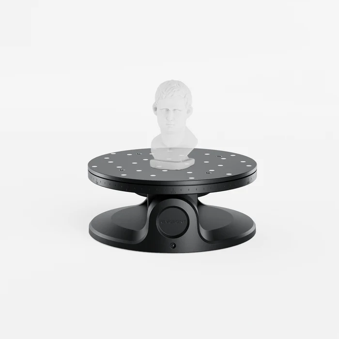 Két tengelyes forgótányér precíz 3D-szkenneléshez
