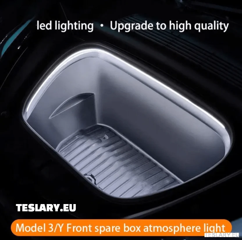 Tesla 3/y Model 3/Y első frunk LED élénk fehér fény