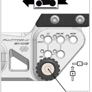 lábtartó FXR - BMW, M 1000 RR, SM99 (2020 - 2022); BMW, M 1000 RR, SM99 (2023 - 2024 ); BMW, S 1000 RR, 2R99/2R99R (2019 -...