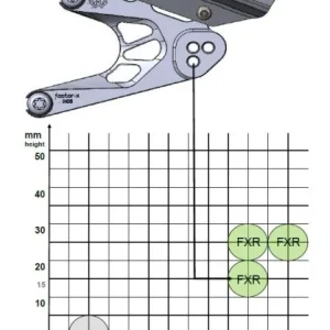 lábtartó FXR - Honda, CB 650 F, RC75 (2014 - 2015); Honda, CB 650 F, RC75 (2016- - 2018); Honda, CB 650 R Neo Sports Cafe,...