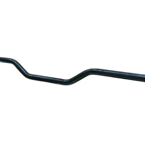 Guidon droit plat noir 85cm D.22mm