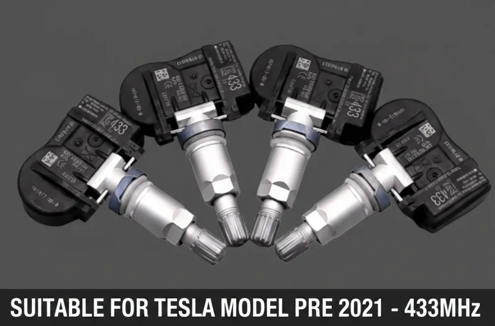 Gumiabroncsnyomás TPMS -érzékelők Tesla 3 S X 2016 - 2021 -hez