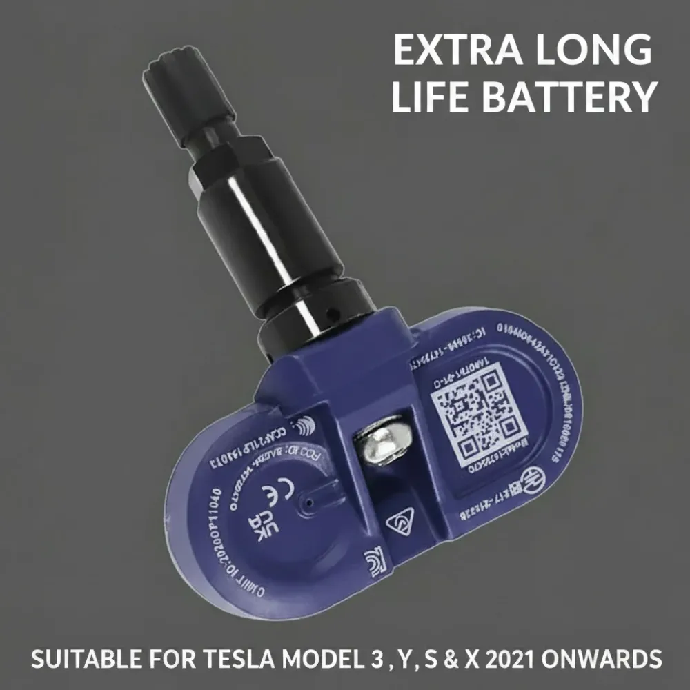 Gumiabroncsnyomás TPMS érzékelők Tesla 3 Y S X 2021 - 2024 -ig