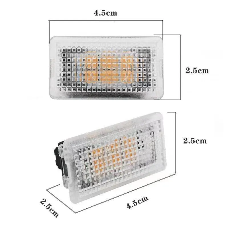 Fokozott láthatóság: Tesla Model 3/X/S LED lábtér-világítás (2 darabos készlet)