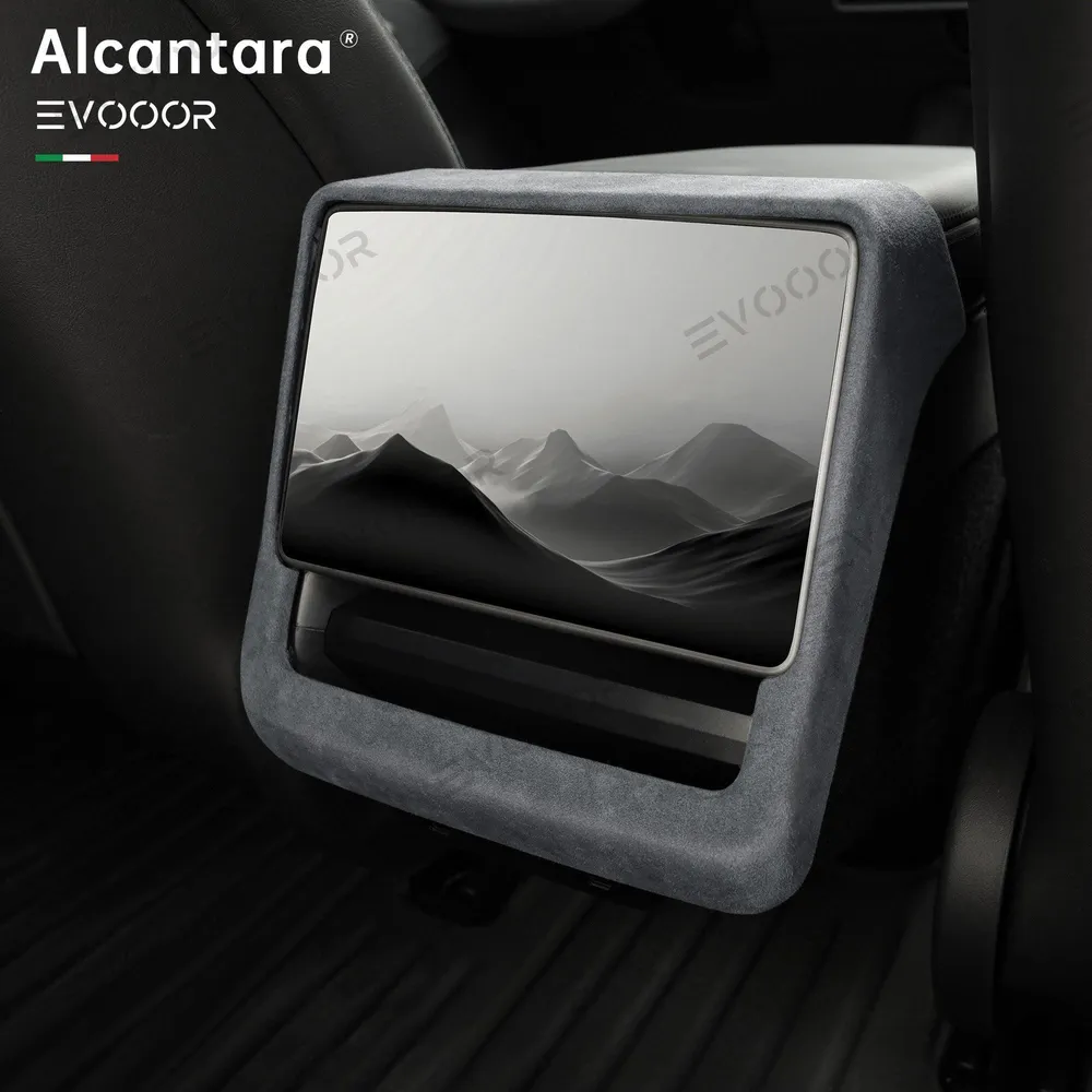 Tesla Alcantara hátsó klíma szellőzőburkolat 2024+-hoz Model 3 Highland