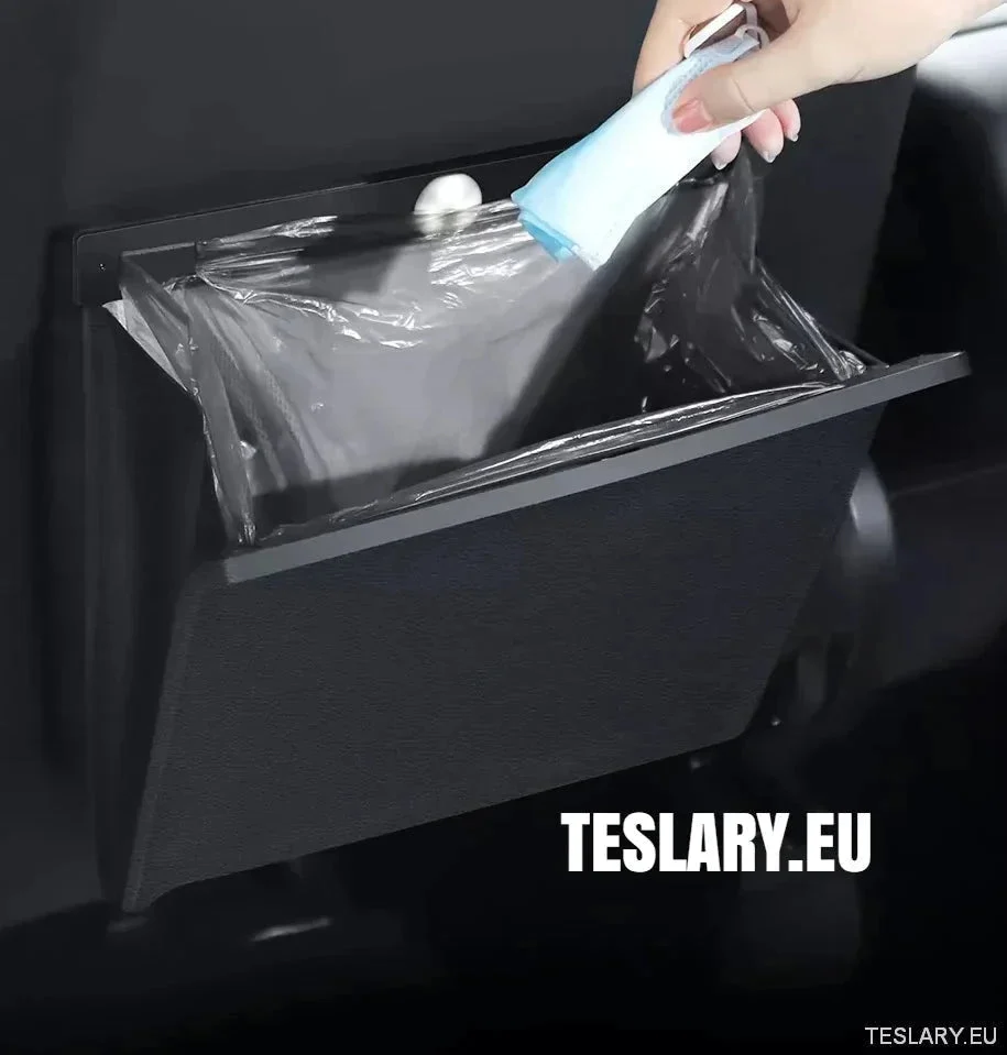 Ülés hátsó tárolása/táska PU bőr LED -es és mágneses reteszel