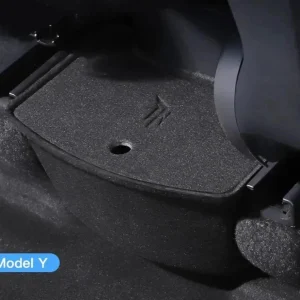 Tesla Y hátsó tároló központ konzol (pelyhesítő stílus)