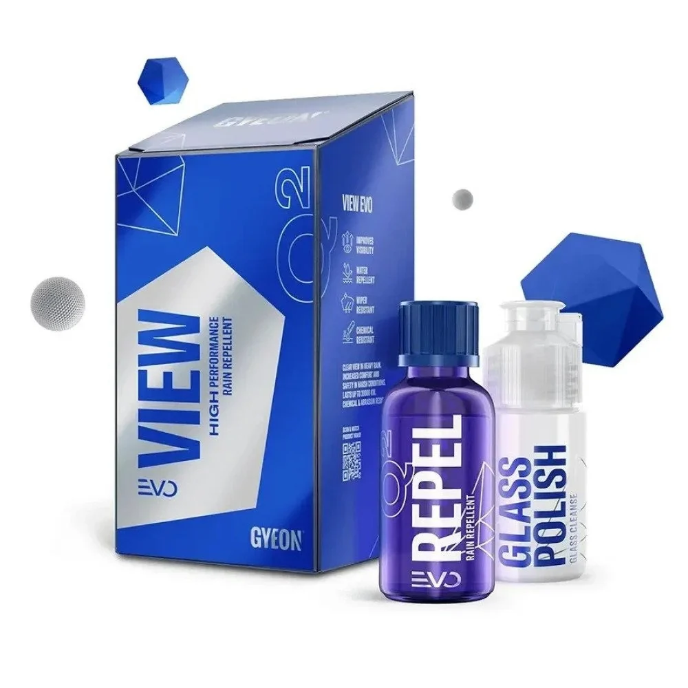 Hidrofób üvegkezelő Gyeon Q2 View EVO Kit, 2x20 ml