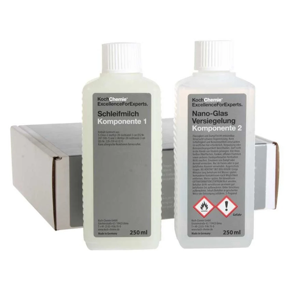 Hidrofób üvegkezelő Koch Chemie nano üvegtömítés, 250ml