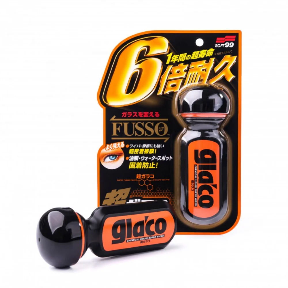 Hidrofób üvegkezelő Soft99 Ultra Glaco üvegbevonat, 70ml