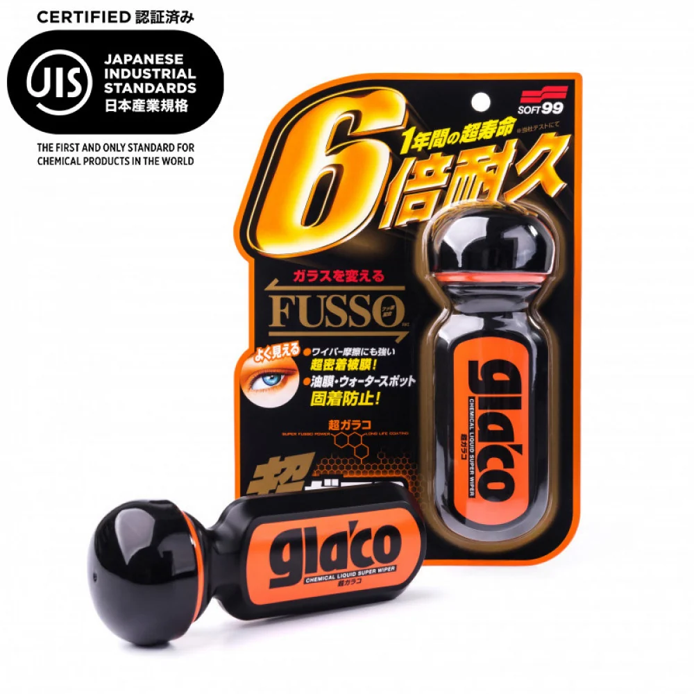 Hidrofób üvegkezelő Soft99 Ultra Glaco üvegbevonat, 70ml
