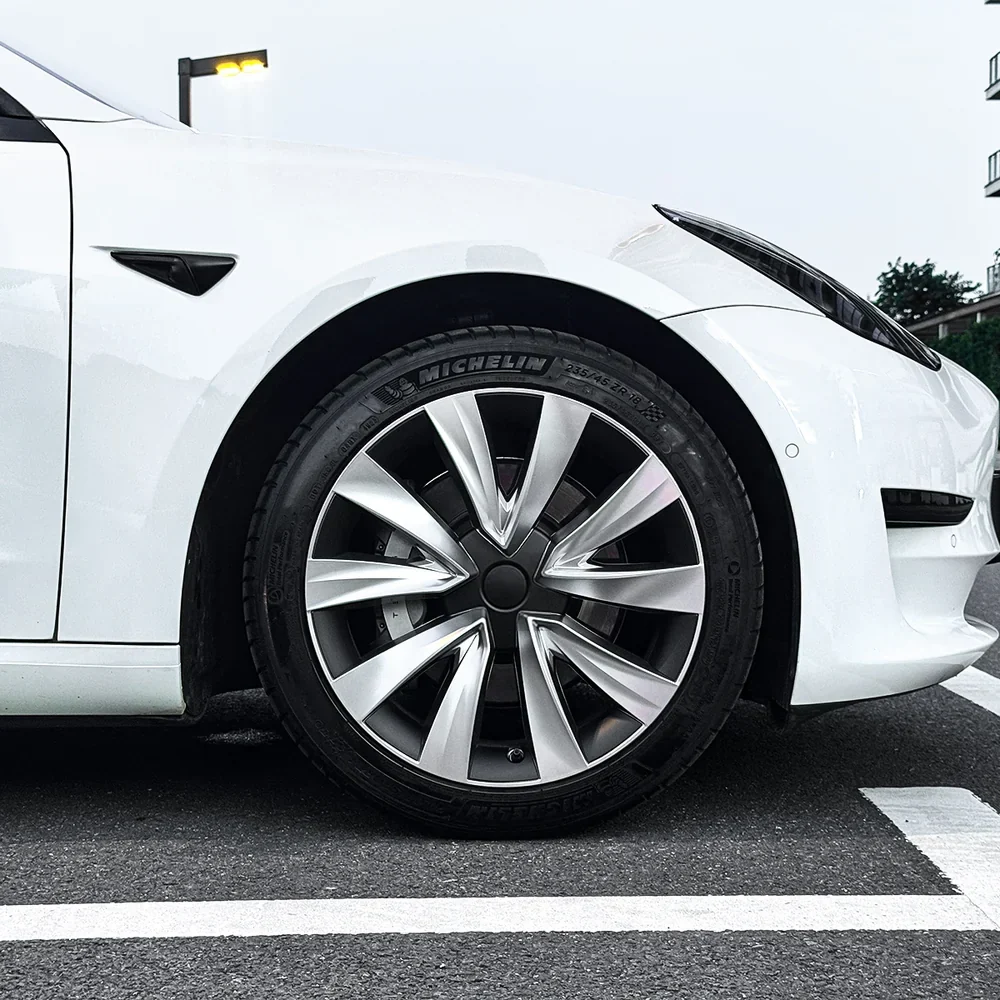 Csere Helix 2.0 stílusú keréksapka dísztárcsa Tesla Model 3 db 2017–2023-as 18"-os Aero kerekek (1 vagy 2 db)