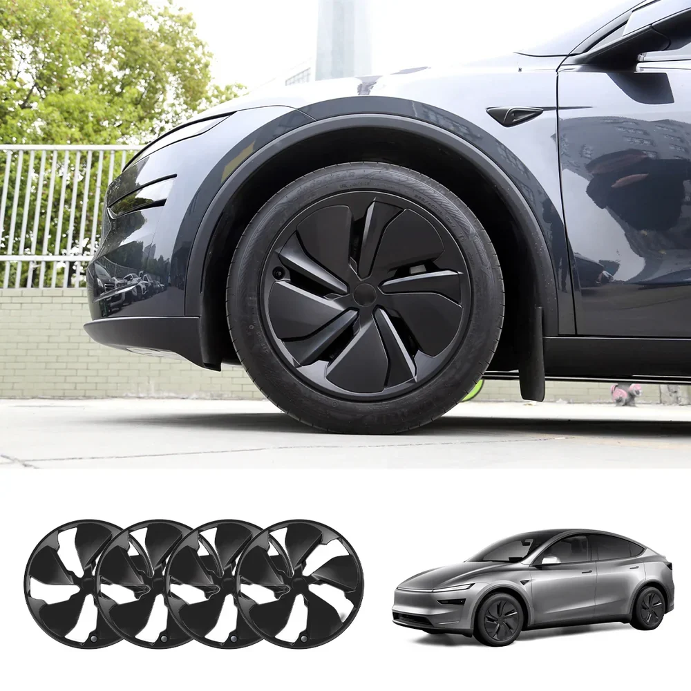 Prémium 19"-os kerékborító szett Tesla Model Y Juniper 2025+ - Elegáns dizájn, OEM minőség (4 darabos csomag)
