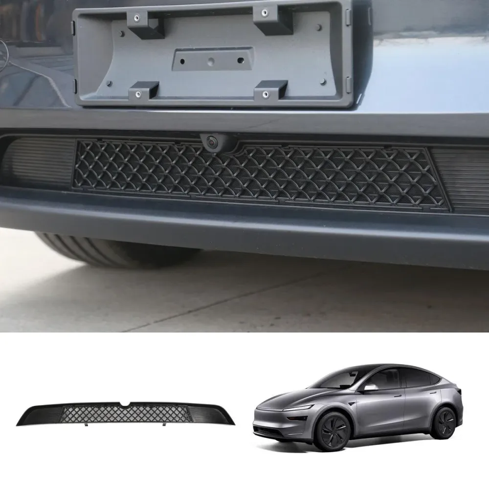Első lökhárító rovarvédő hálós rács Tesla Model Y Juniper 2025+-hoz