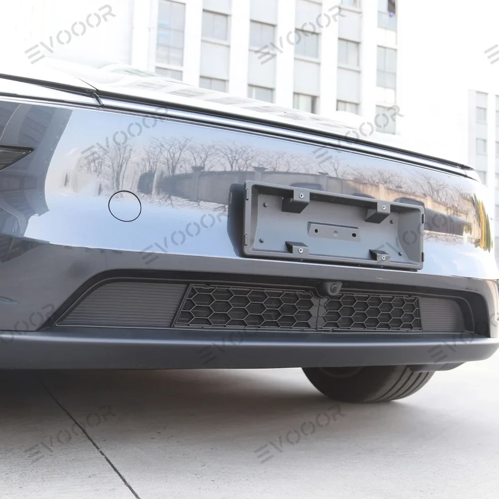 Osztott Első Lökhárító Védő Hálós Rács Panel Tesla Model Y Juniper 2025+-hoz