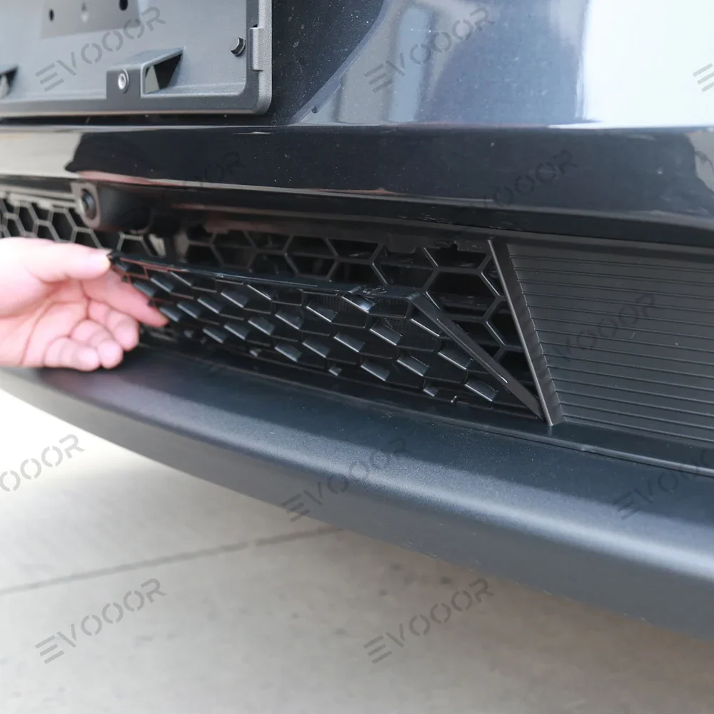 Osztott Első Lökhárító Védő Hálós Rács Panel Tesla Model Y Juniper 2025+-hoz