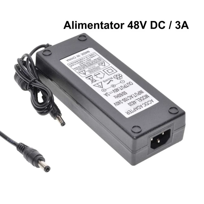 AC/DC elektromos tápegység, 48V-3A