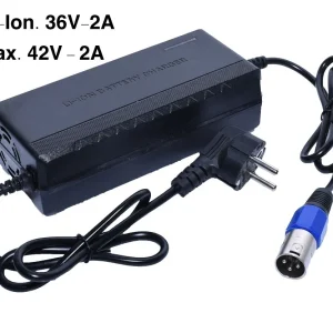 Li-ion töltő 36V-2A, XLR
