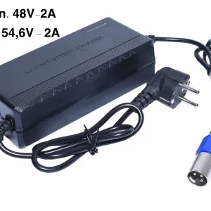 Li-ion töltő 48V-2A, XLR