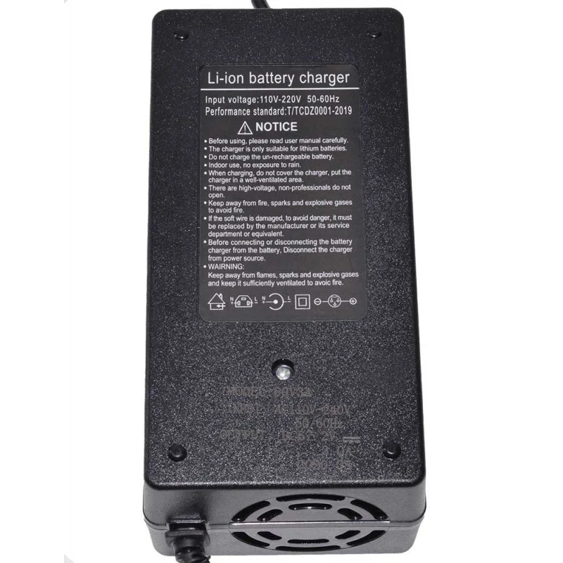 Li-ion töltő 67,2V-3Ah