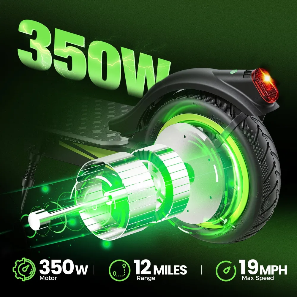 S9 Elektromos robogó 350W összecsukható ingázó CE-Minősített e-roller iSinwheel