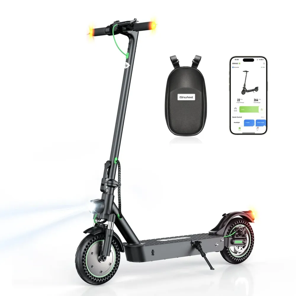 S9MAX elektromos robogó 500W összecsukható ingázó e-robogó iSinwheel