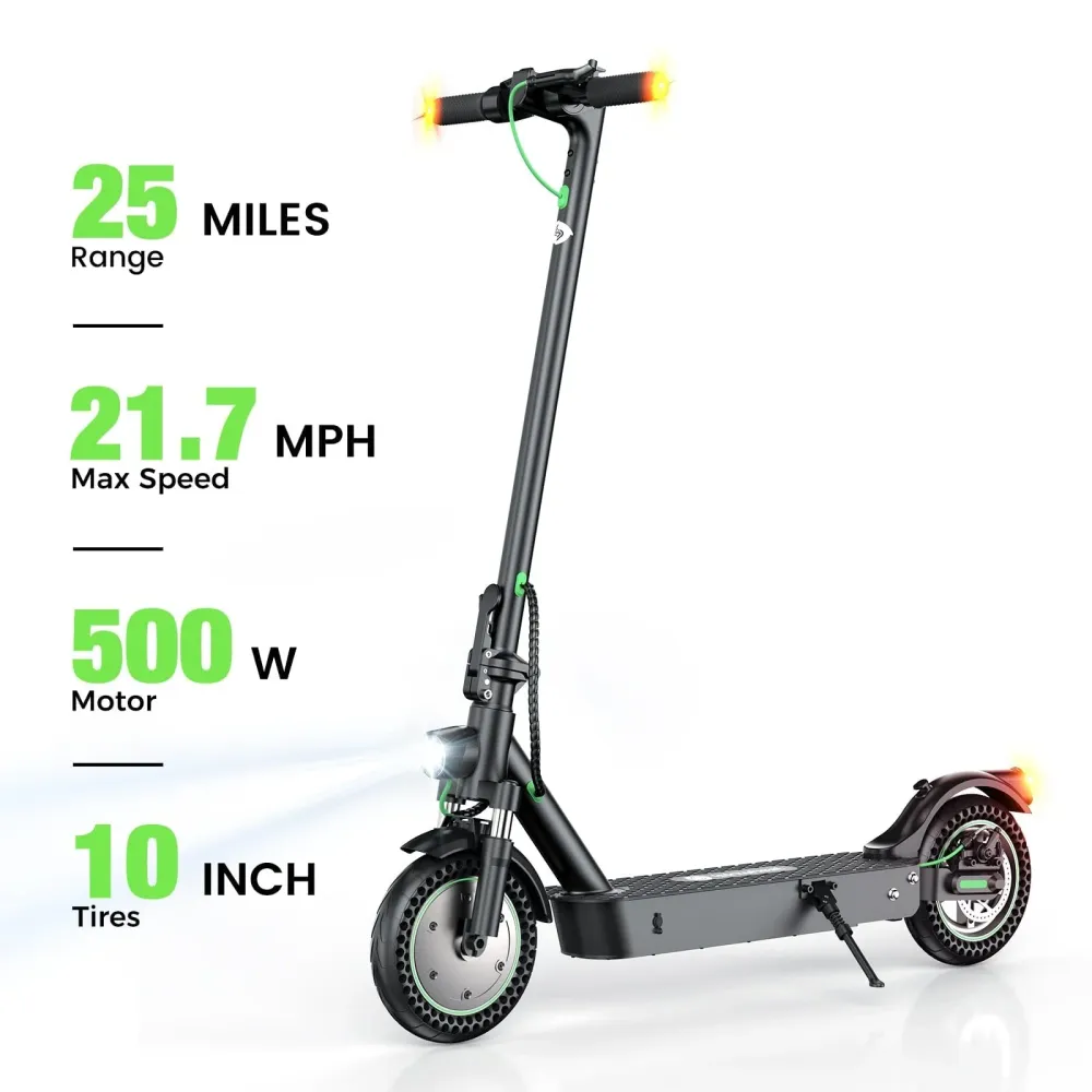 S9MAX elektromos robogó 500W összecsukható ingázó e-robogó iSinwheel