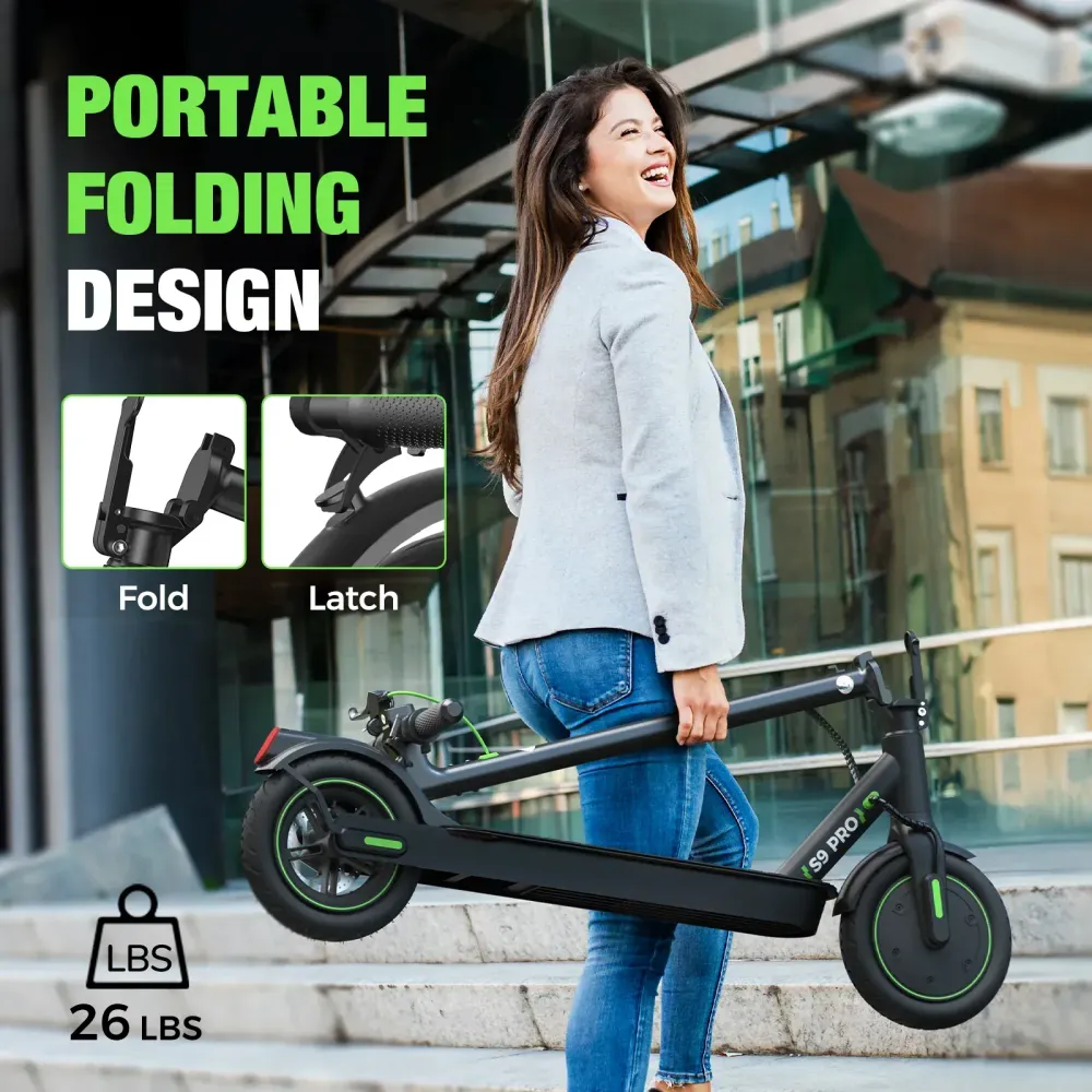 S9PRO elektromos roller 350W összecsukható ingázó CE-Minősített e-roller iSinwheel