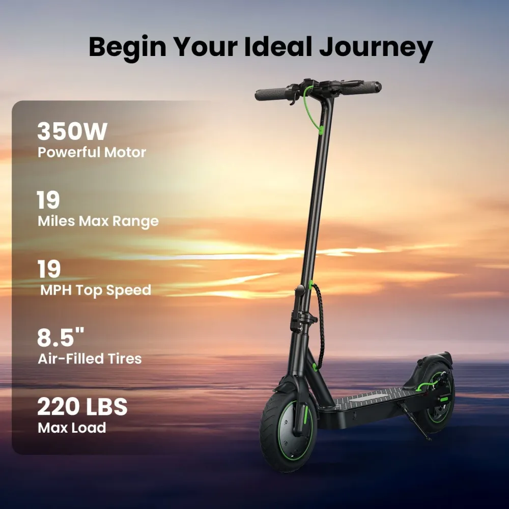 S9PRO elektromos roller 350W összecsukható ingázó CE-Minősített e-roller iSinwheel