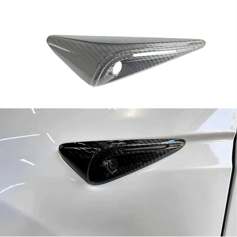 [Real Carbon Fiber] Irányjelző fedél Tesla Model X 2023+