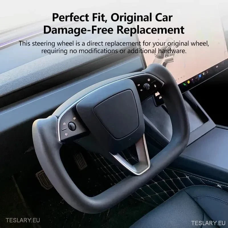 Tesla Yoke stílusú kormánykerék 3. modellhez Highland