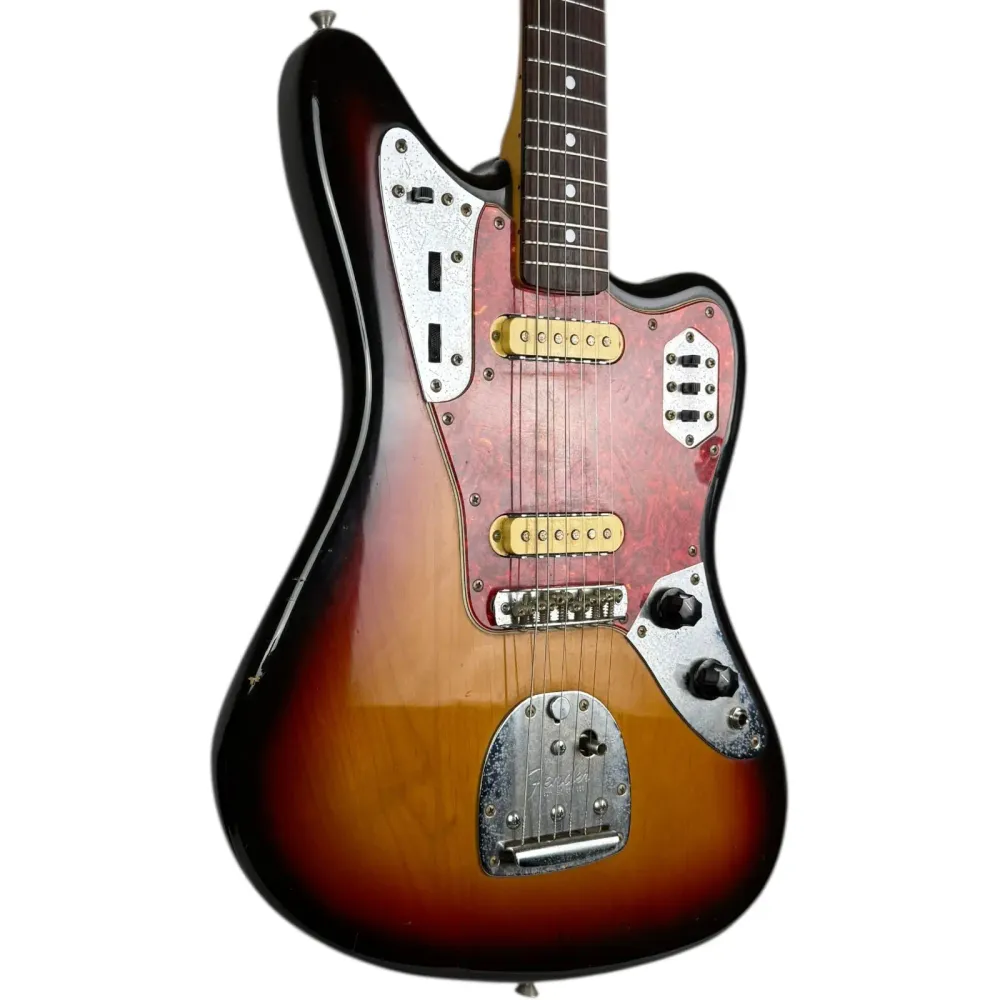 Fender Japan 66’ Reissue Jaguar 1997-2000 - Napfény Burst