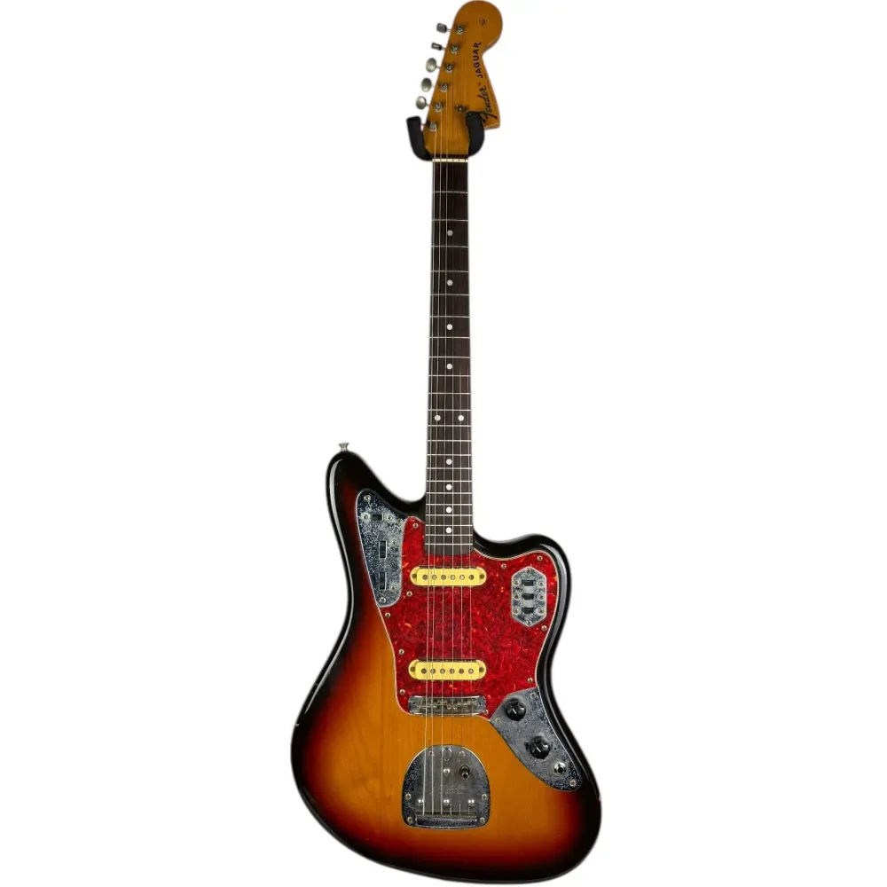 Fender Japan 66’ Reissue Jaguar 1997-2000 - Napfény Burst