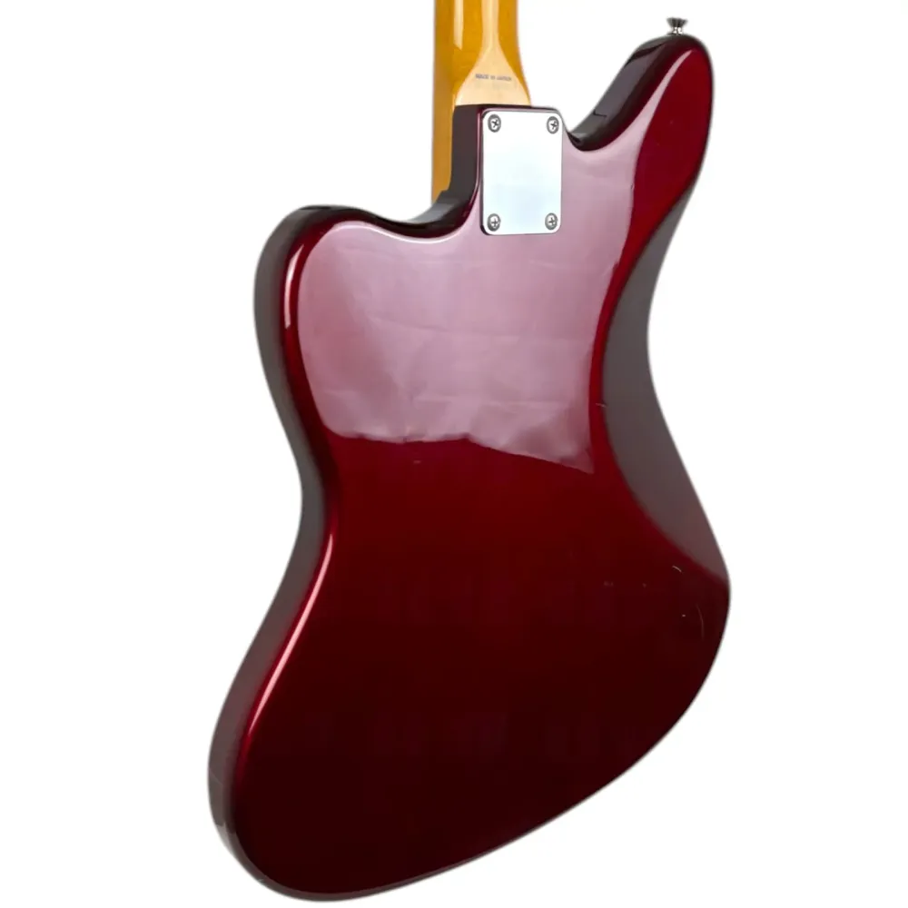 Fender Japan 66 Reissue Jaguar 2007-2010 - Candy Apple Red - Egyező fej