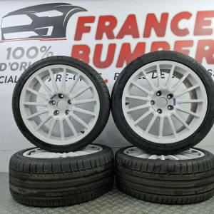 4 darab 18 hüvelykes BRAID felni szett megane 3 RS-hez Eredeti használt alkatrész RENAULT