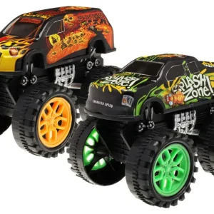 Monster Wheel, 2 járműből álló készlet, vegyes színekben