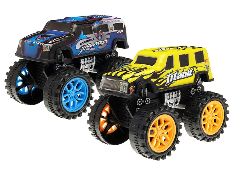 Monster Wheel, 2 járműből álló készlet, vegyes színekben