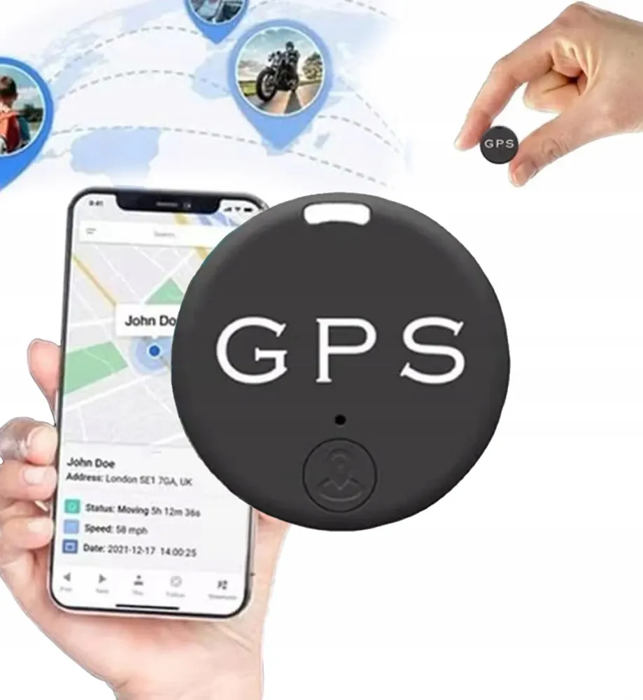 Hordozható GPS követő valós idejű helymeghatározáshoz