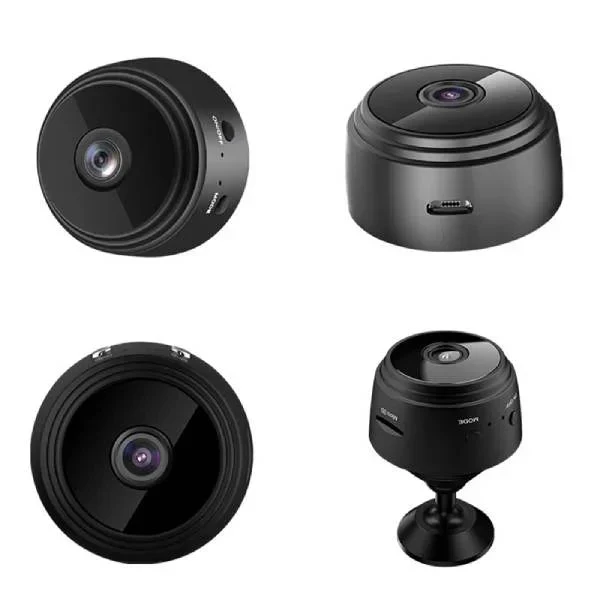 Vezeték nélküli Full HD tolatókamera lakóautóhoz, teherautóhoz és utánfutóhoz éjjellátóval és 360 fokban forgatható tartóval