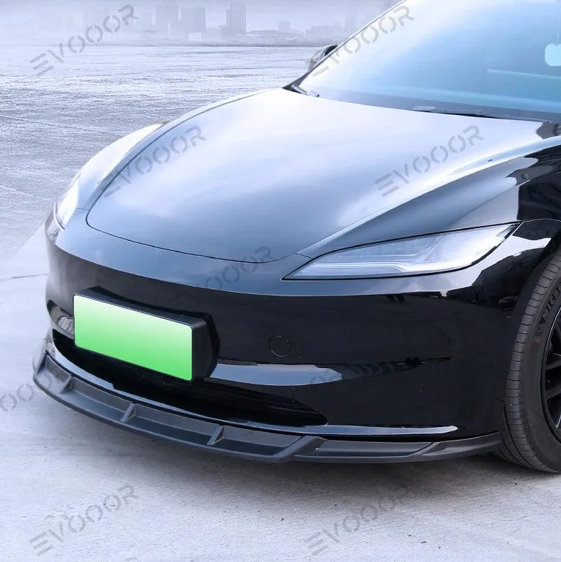 2024+ Model 3 Highland Sportos stílusú első lökhárító ajakkészlet Tesla
