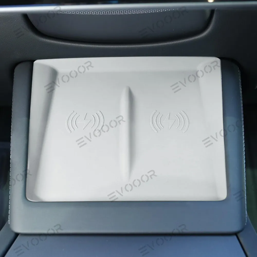 2024+ Tesla Model 3 Highland Center Control szilikon pad vezeték nélküli töltő csúszásgátló védőszőnyeg